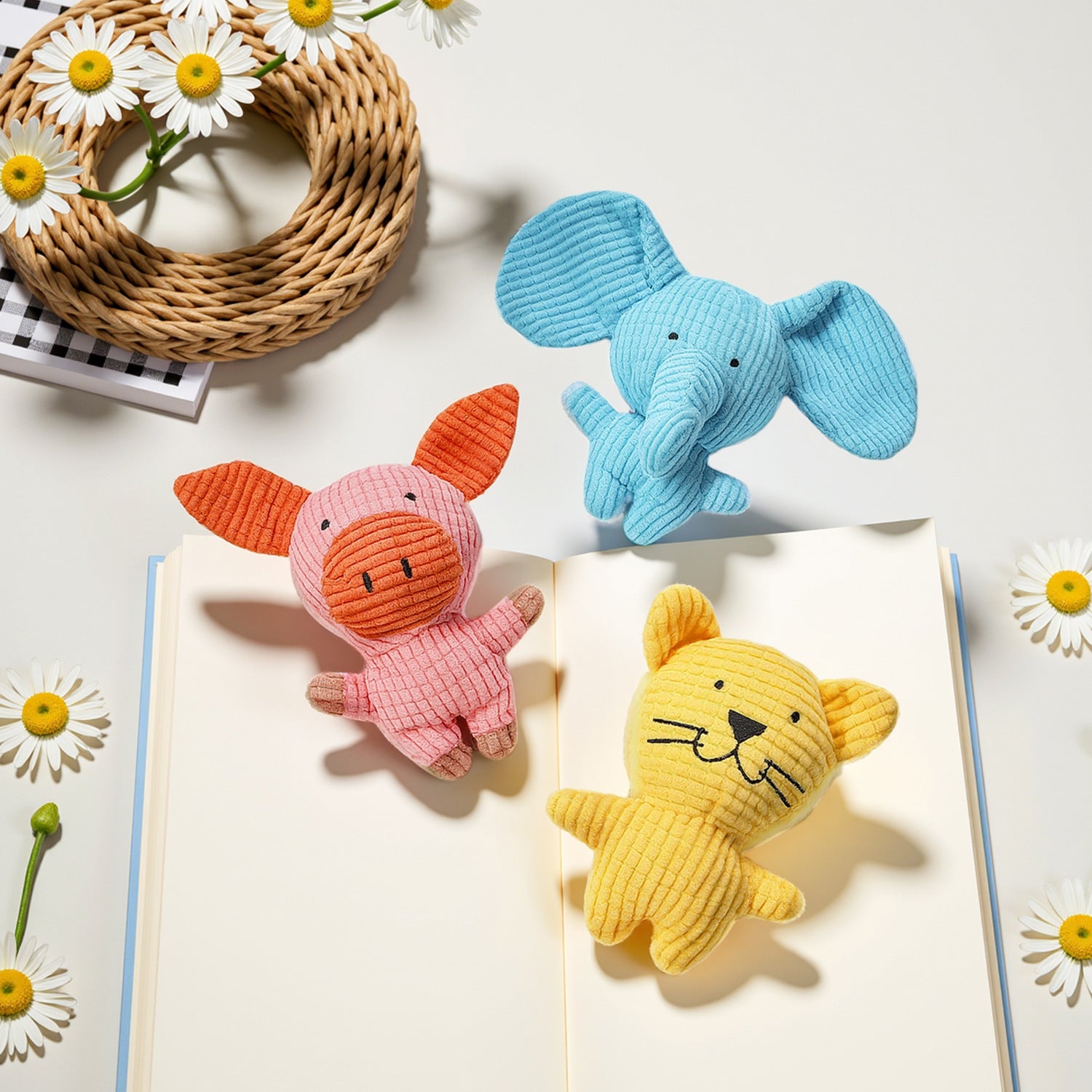 Jouet en peluche pour animaux de compagnie avec son