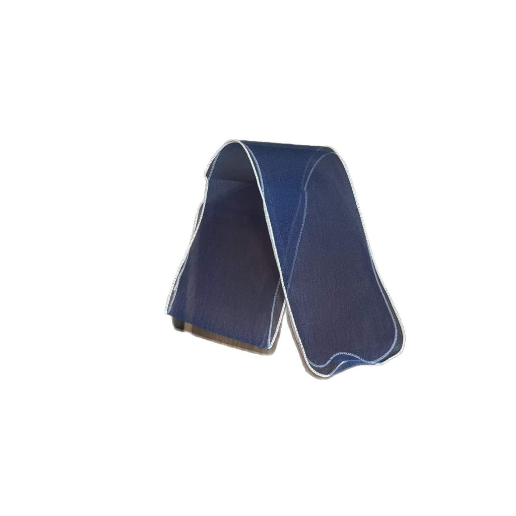 Style coréen Organza petite écharpe en soie pour le printemps et l'été
