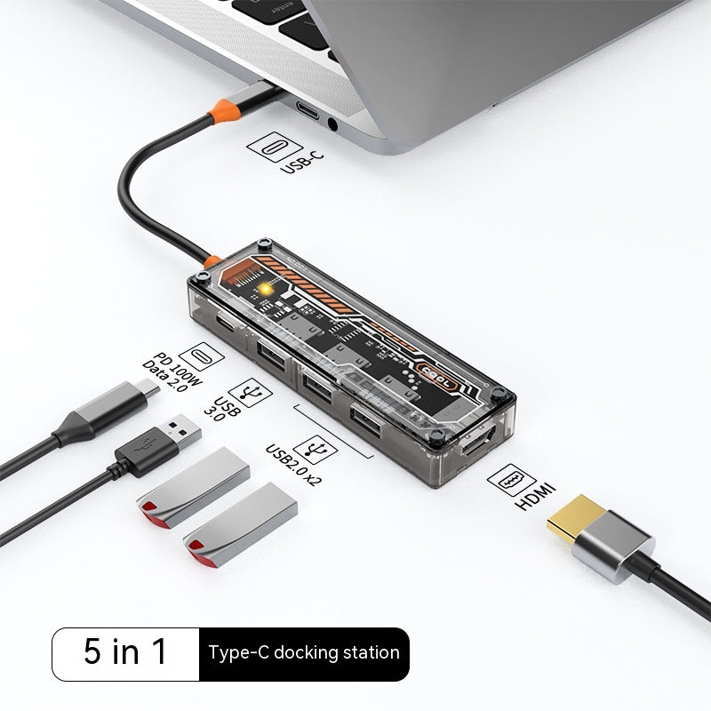 Hub Expansion Dock Notebook Convertisseur d'ordinateur