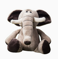 Fibre 1 doll-éléphant-polyester d'animaux forestiers