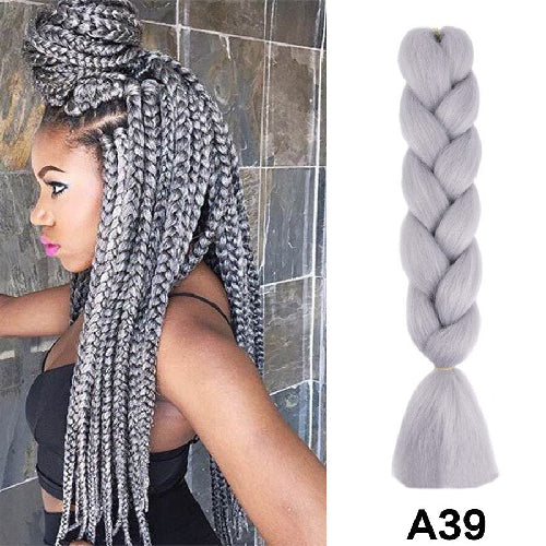 Poignée de cheveux tressé sale Poignée de cheveux torsadée Poignée de cheveux torsadés Poignée de cheveux torsadés