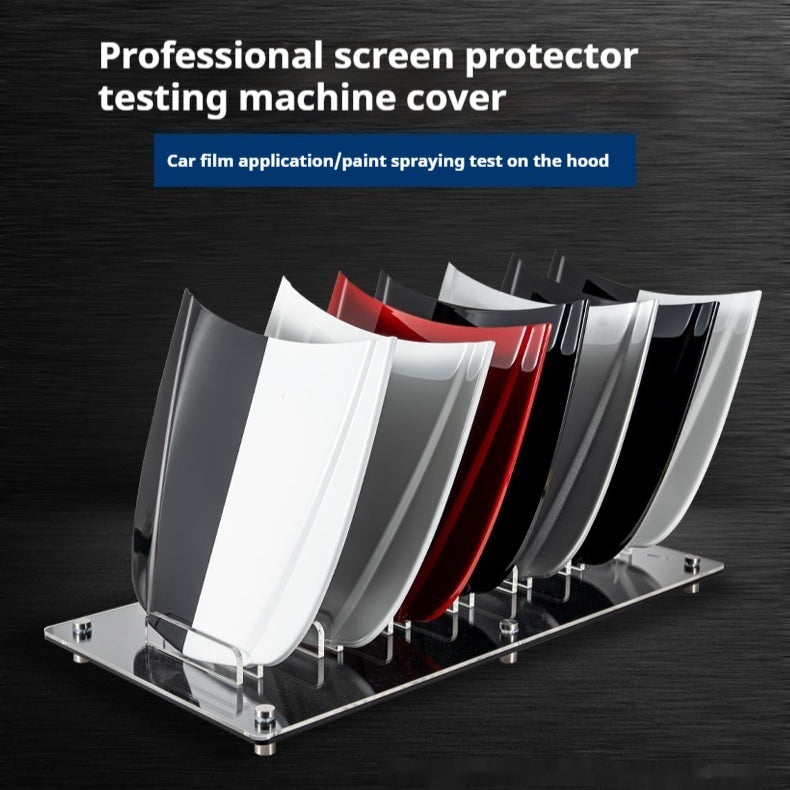 Fenêtre de voiture Film Application Machine Hood Display Rack Set