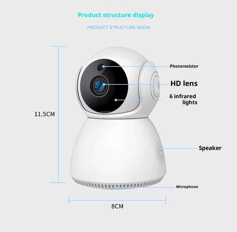 Accueil Caméra de surveillance de la vision de nuit HD