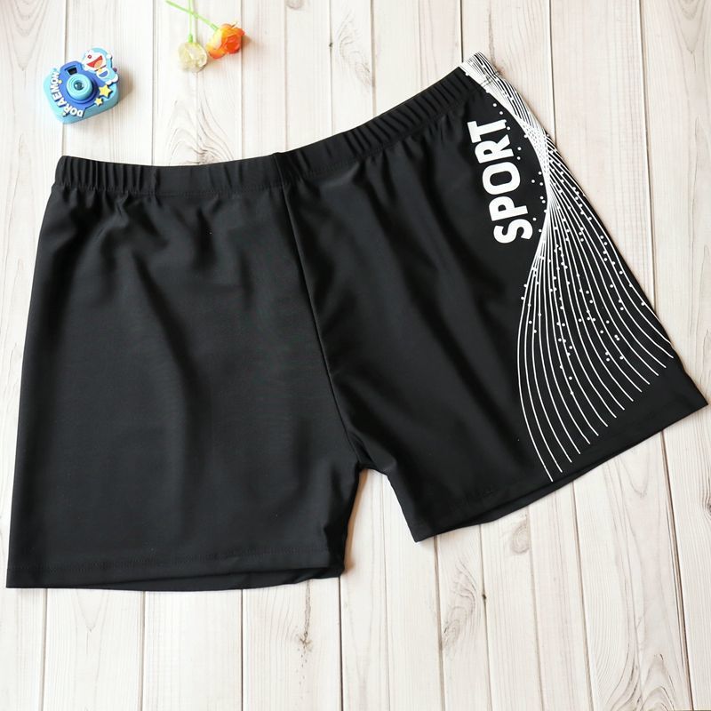Trunks de bain imprimés de taille plus large pour hommes