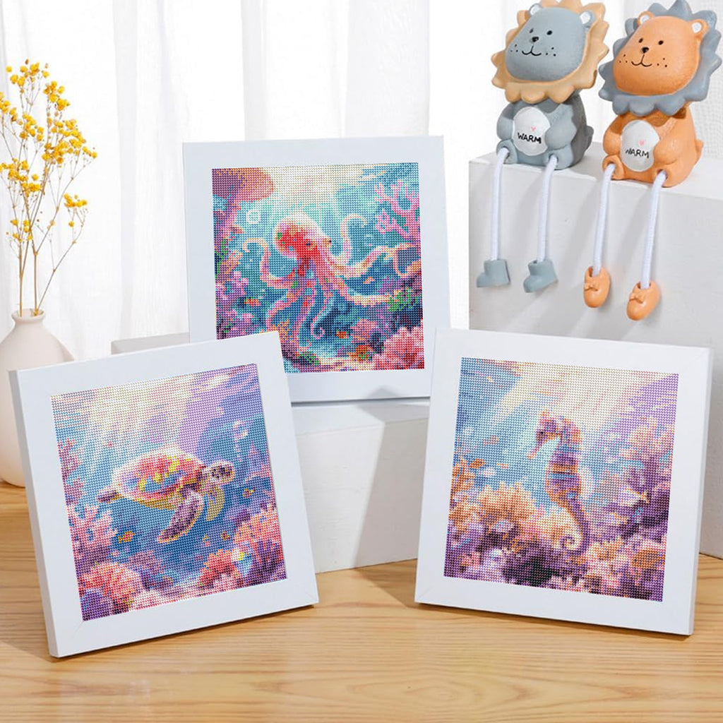 4 Packs Strass Art Painting Kit
