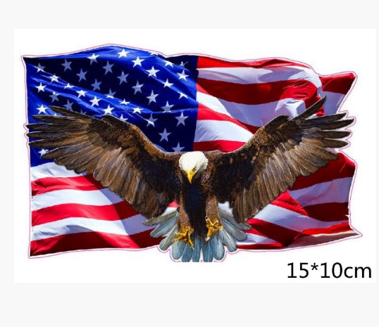 Eagle Personnalité réfléchissante Voiture Décoration du corps Décals