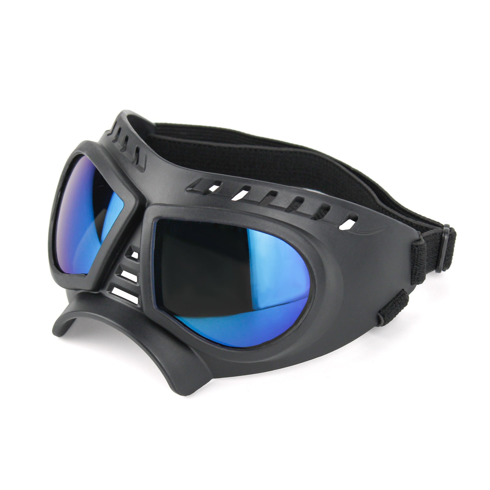Grandes lunettes de soleil à encre de chien