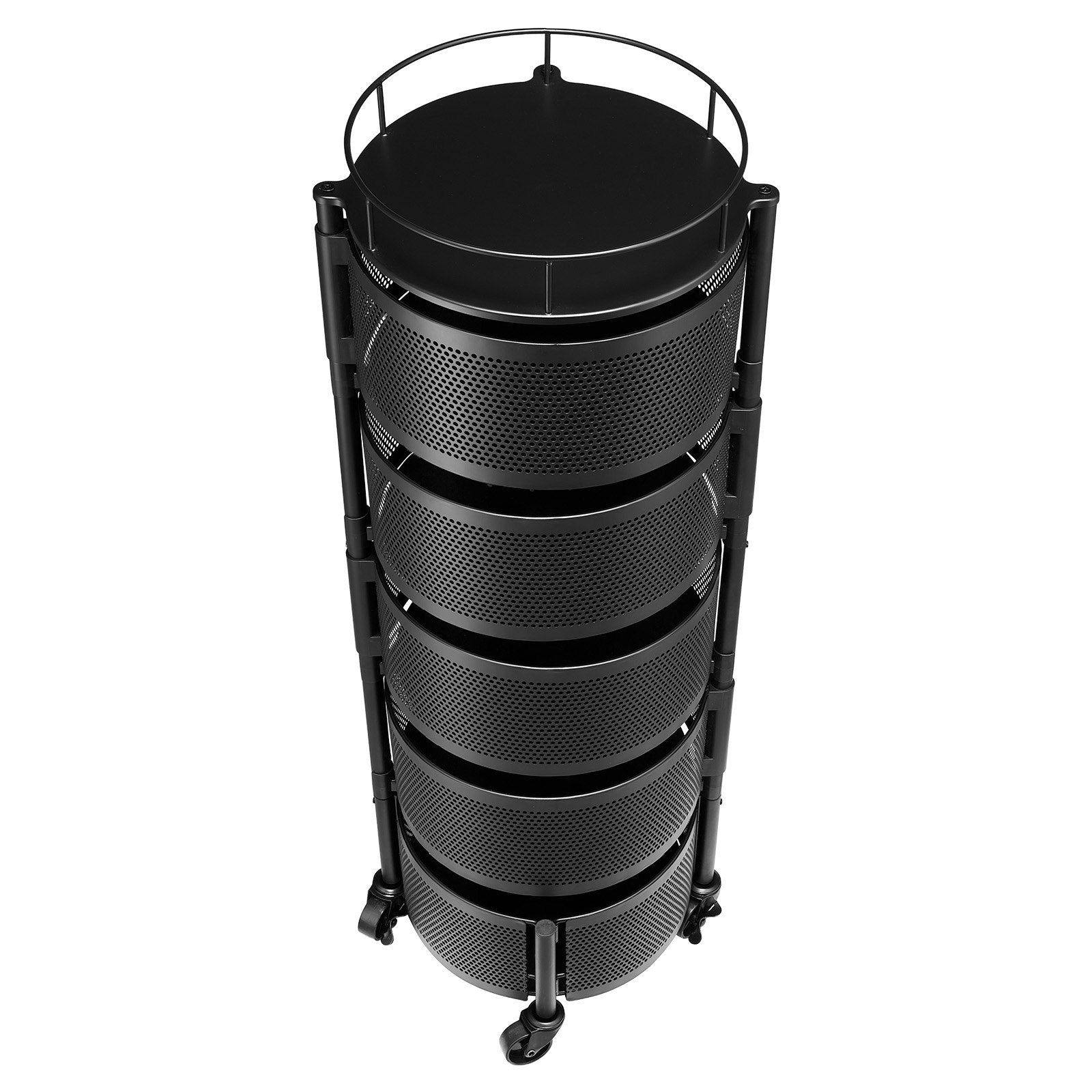 Chariot de rangement rotatif