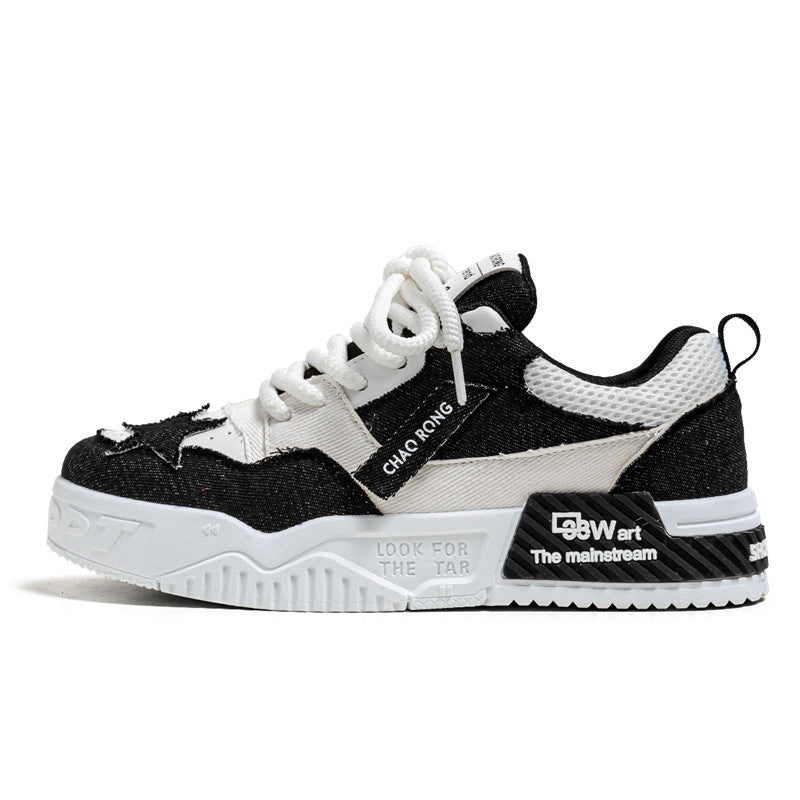 Respirant Casual Canvas Chaussures plates Hommes