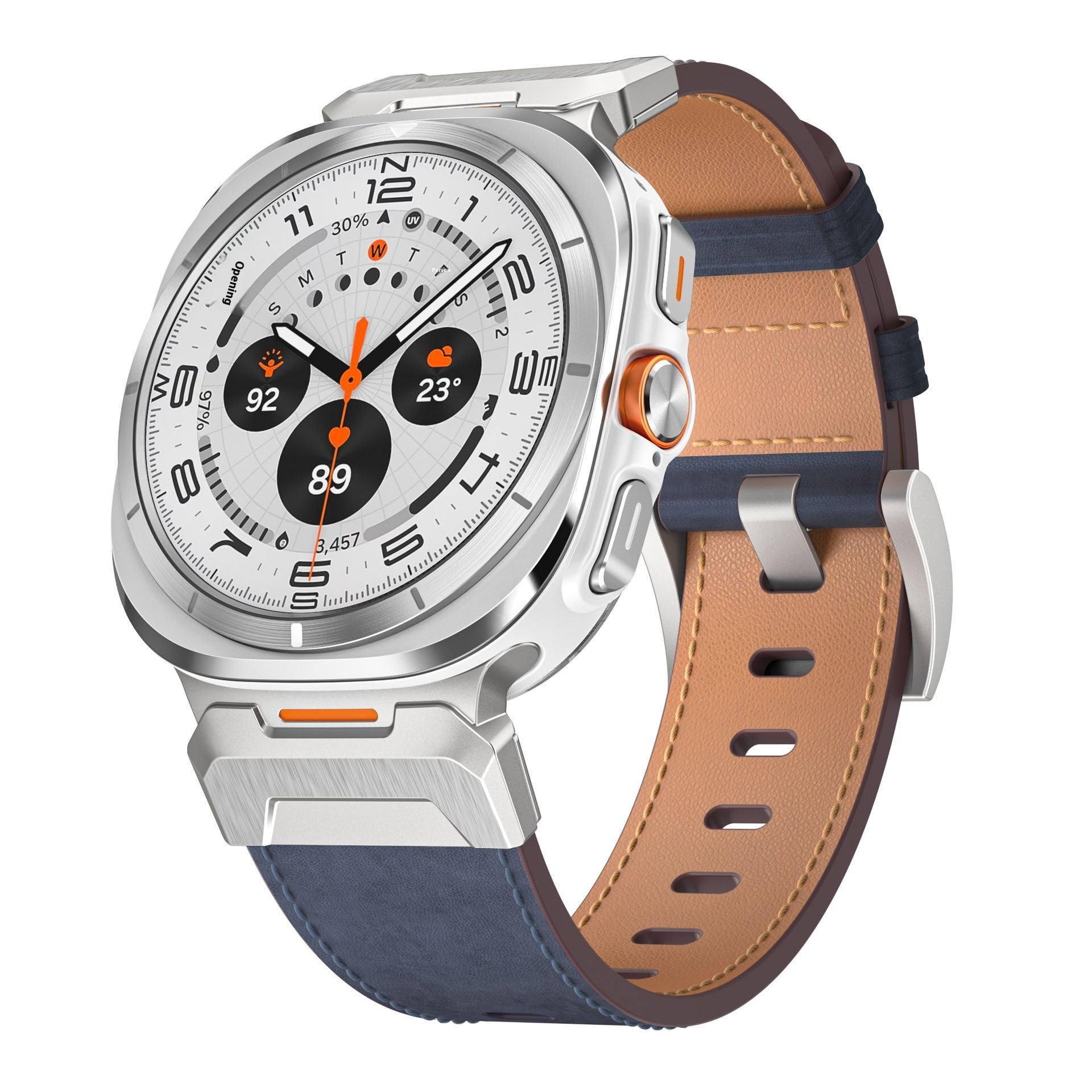 Montre applicable 7Ultra Crazy Horse modèle Bracelet en cuir