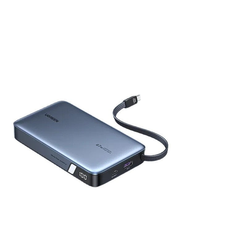 Banque de puissance Super UGREEN 67W avec câble USB-C intégré