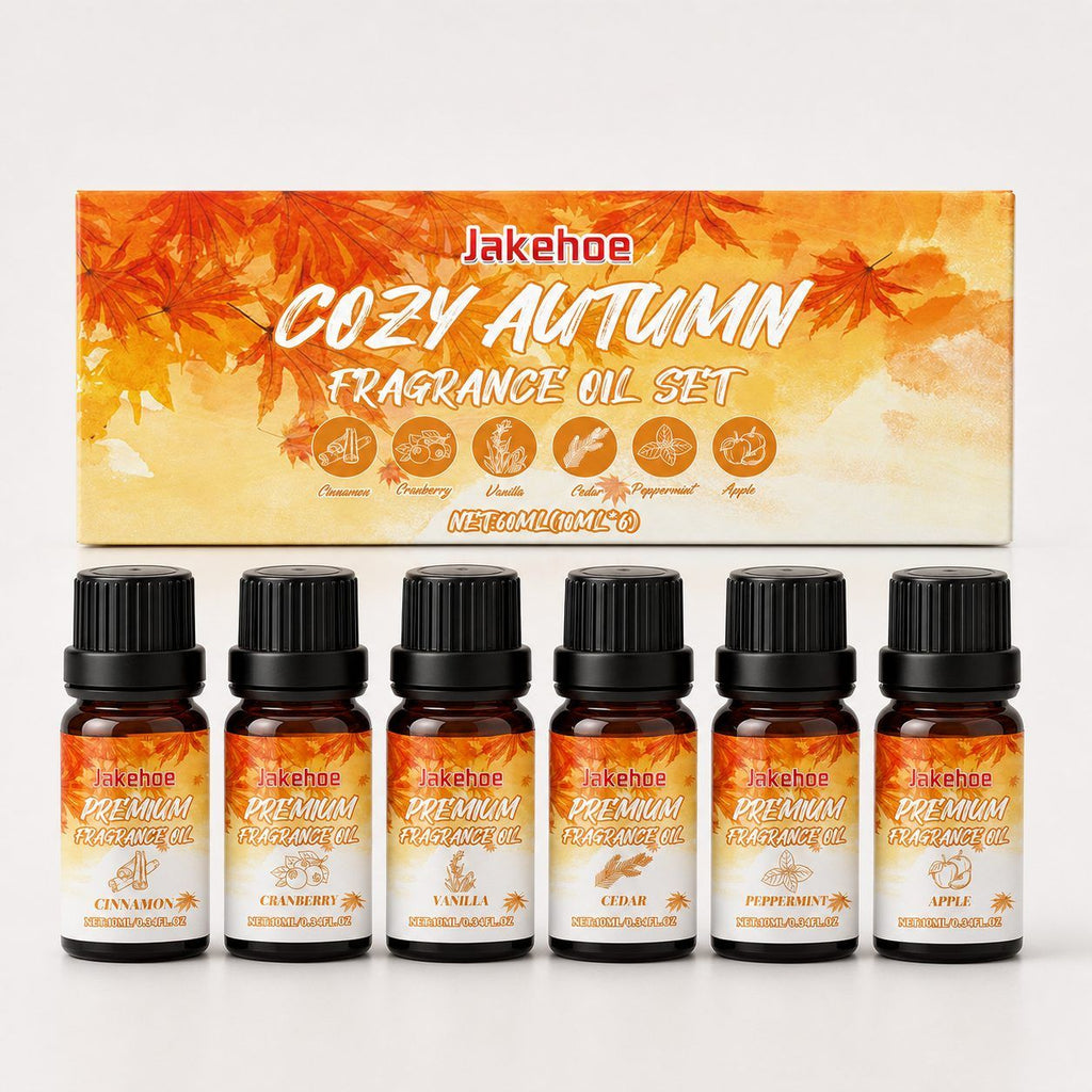 JAKEHOE Autumn Home Fragrance Essential Oil Set