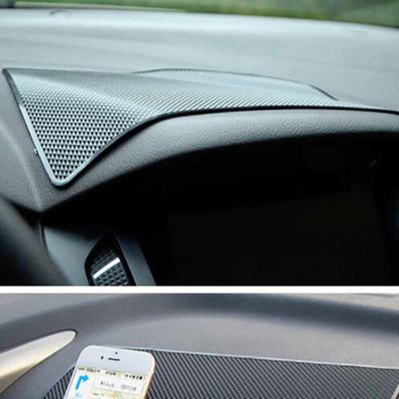 Tapis de rangement antidérapant de voiture - Plaque d'organisateur de tableau de bord en silicone pour les clés de pièces de téléphone - Univers
