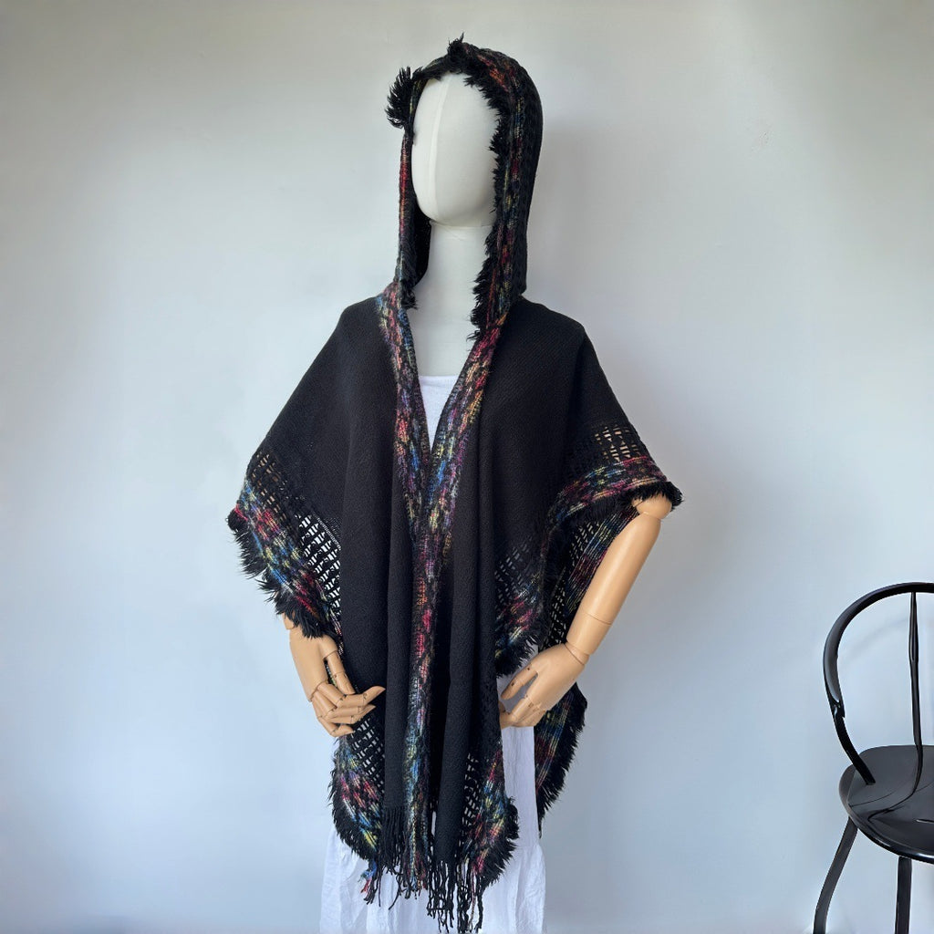 Automne hiver chaud et ethnique châle pour le voyage