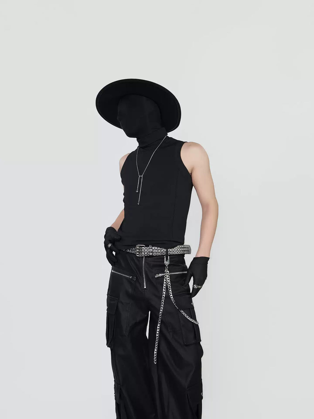 Shaping High-neck Stretchy Slim-fit Base Vest