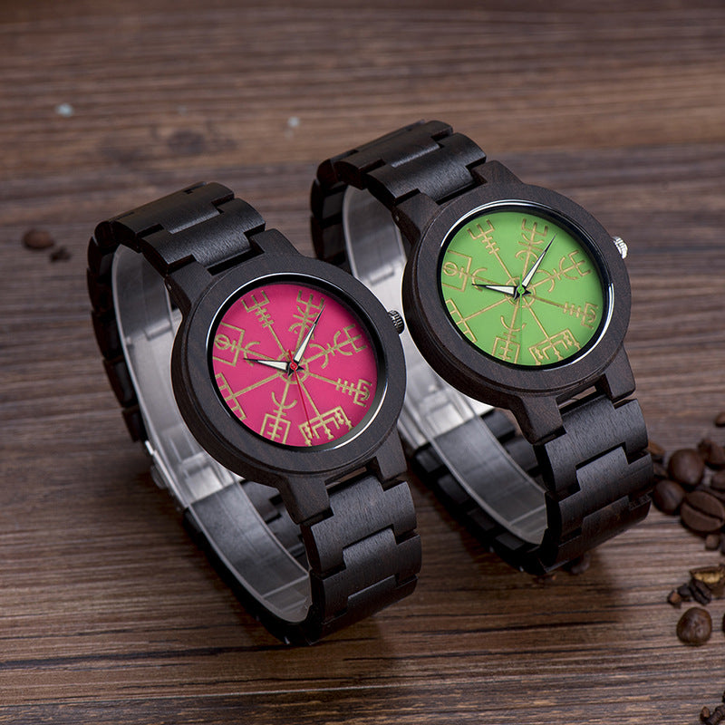BOBO BIRD Montre en bois pour hommes