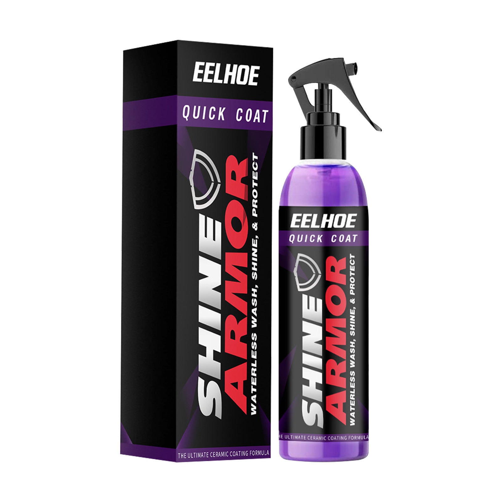 EELHOE Purple Revêtement de main Spray de cire Micro-revêtement de voiture Revêtement d'agent Spray Revêtement de voiture Nan