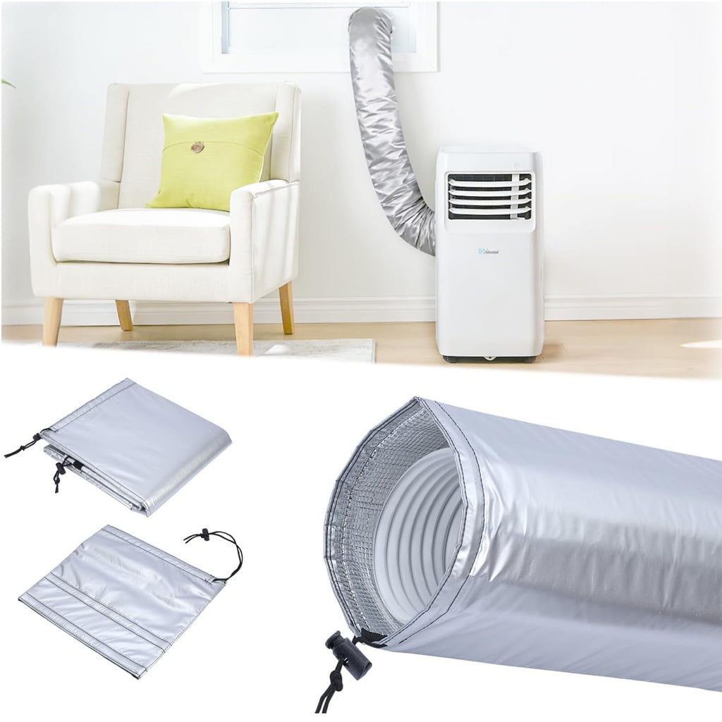 Couverture de tuyau du climatiseur portable