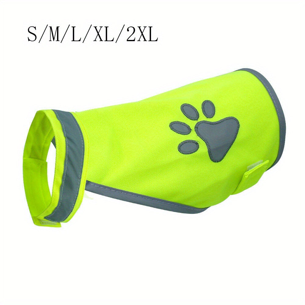 Pet Leash Veste de vie réglable réfléchissante respirant