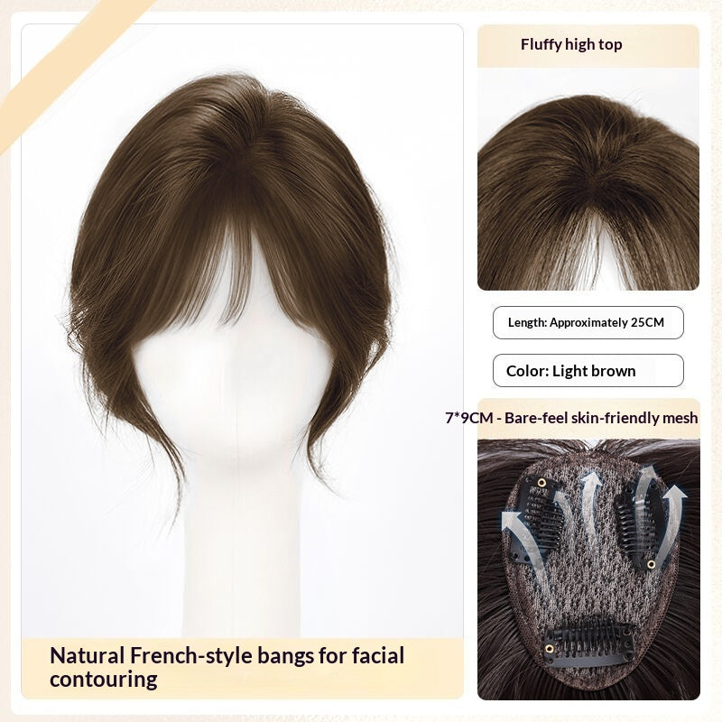 Léger Voluming Faux Bangs et Coiffure pour un look plus complet