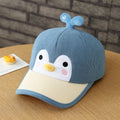 Casquettes de baseball fashionables pour garçons et filles d'automne et d'hiver avec des animaux mignons