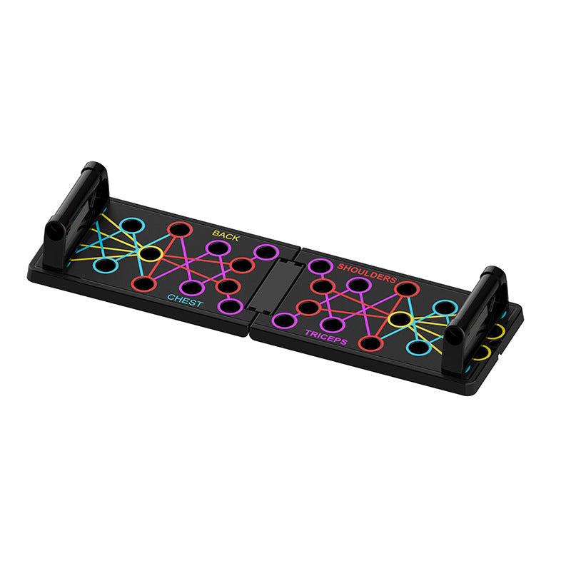 Trainer Abdominal avec un cadre pliable