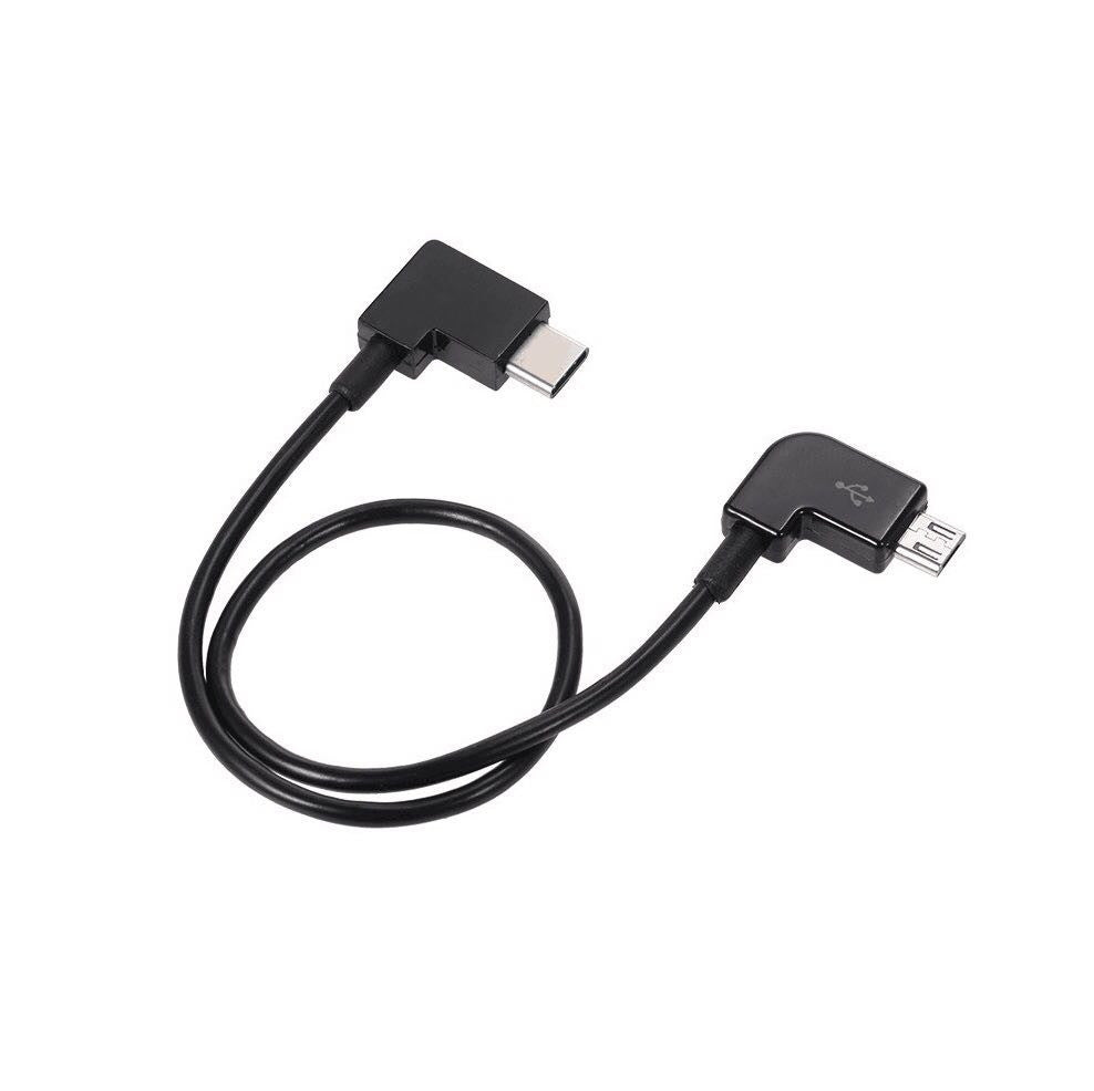 Micro Public to Type-C Public Micro OTG Data Cable