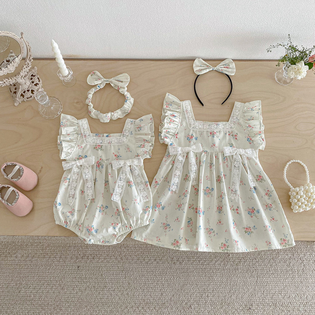 L'été à manches courtes Sweet Hip-covering Top pour les filles