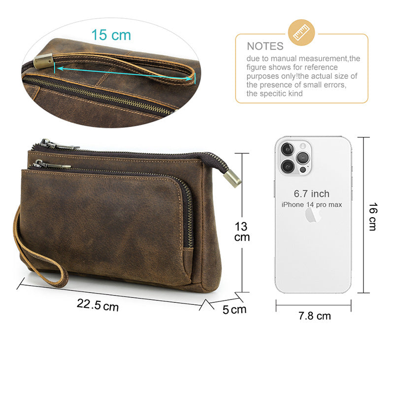 Sac de rangement multifonctions à fermeture zippée à grande capacité