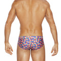 Slips de fraise sexy et ludique pour hommes