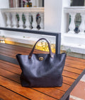 Cowhide Tote Bag européen et américain vintage premier-couche teinté d'arbre
