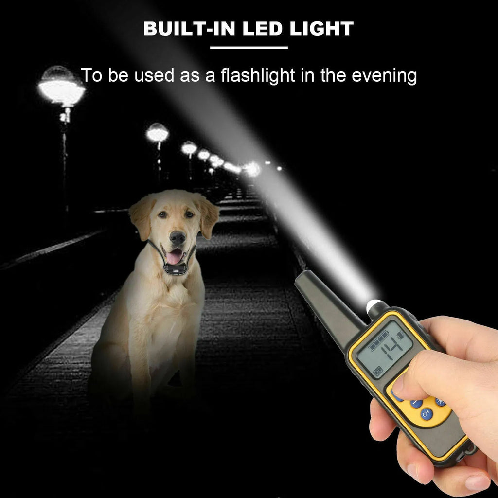 3000 FT Dog Training US Collier Rechargeable Remote Shock PET Waterproof Trainer