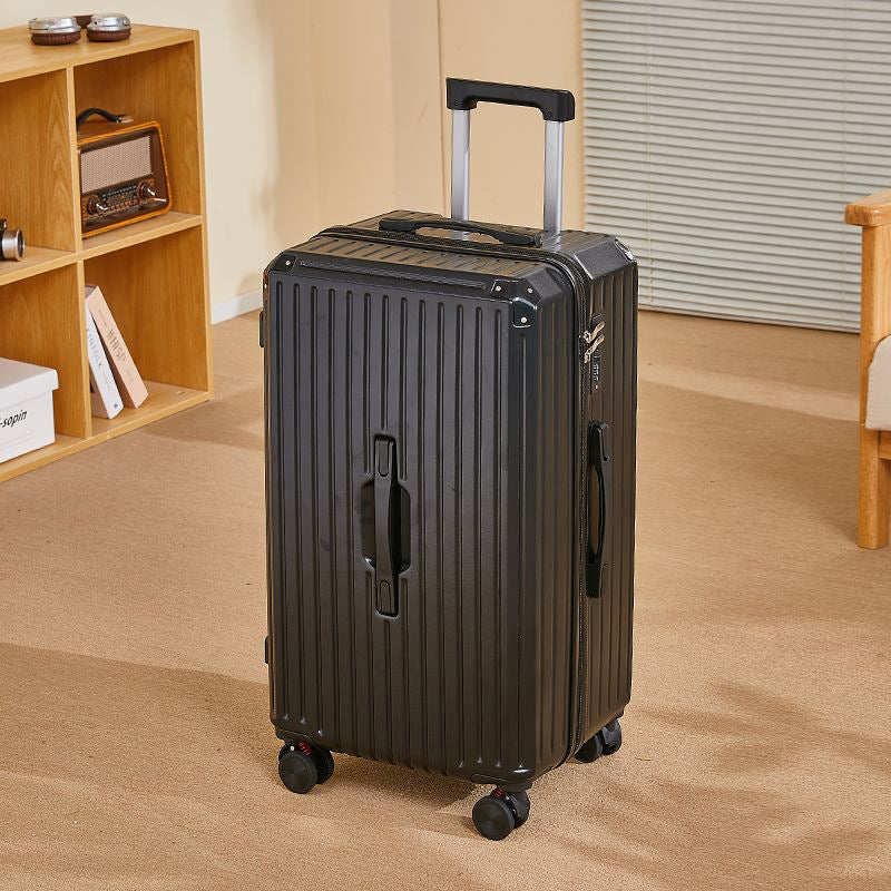Bagages Grande capacité Cas de chariot étudiant épaissé solide durable avec Cornerite Passwo