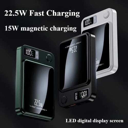 10,000 mAh Magnetic Wireless Power Bank