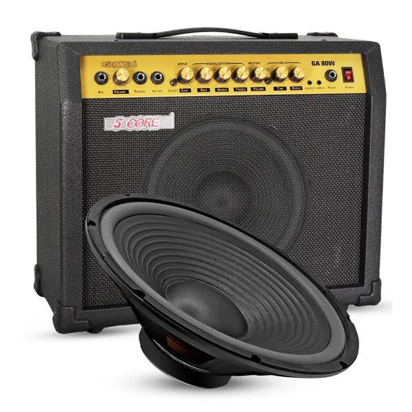 5 Core 15 pouces de remplacement du haut-parleur de guitare 450W 4 Ohm faible distorsion pour guitare électrique Am