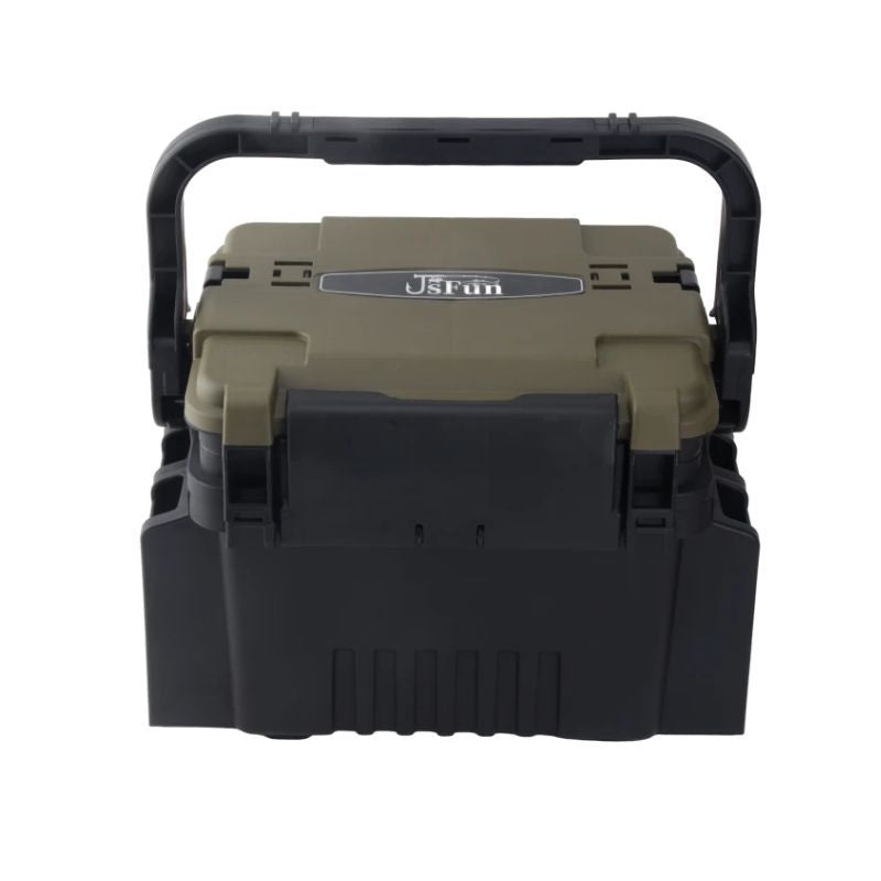 Fortifié Épaisseur Haute Capacité Multi-Compartiment Sit-On BaitcastingTac de pêche en mer