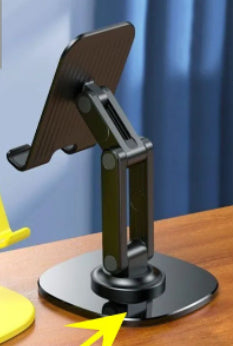 Adjustable Metal Foldable Rotating Phone Stand