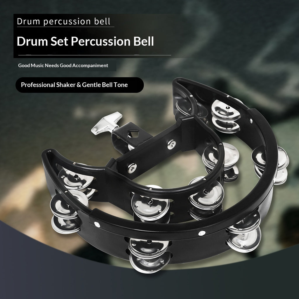 Ensemble de tambour d'instrument Handbell Jazz Drum Double Row