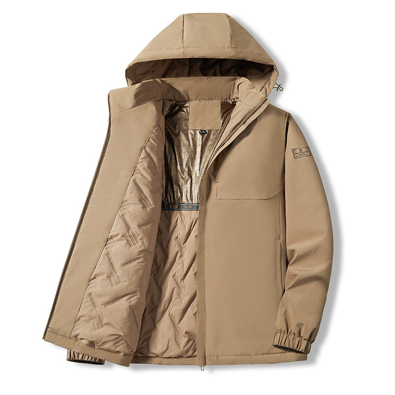 Automne et hiver Température extérieure Sensing coupe-vent imperméable