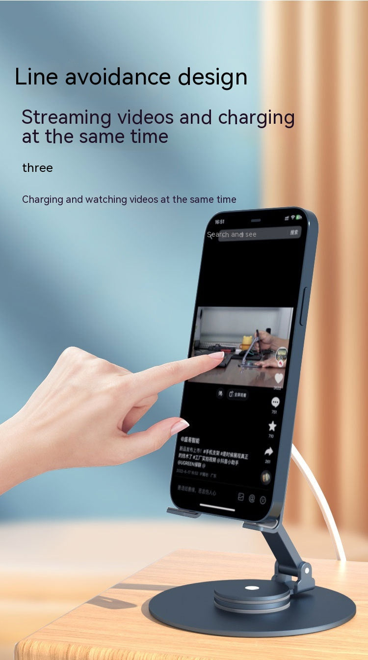 Comprimé de téléphone portable fixe sans fil réglable de bureau