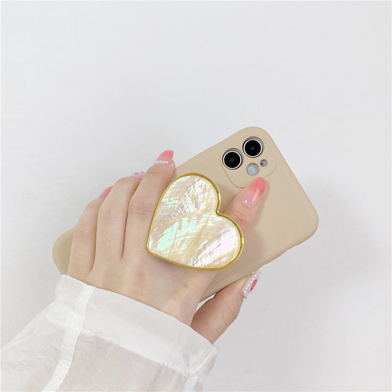 Khaki est adapté pour Apple mobile porte-case silicone liquide anti-goutte