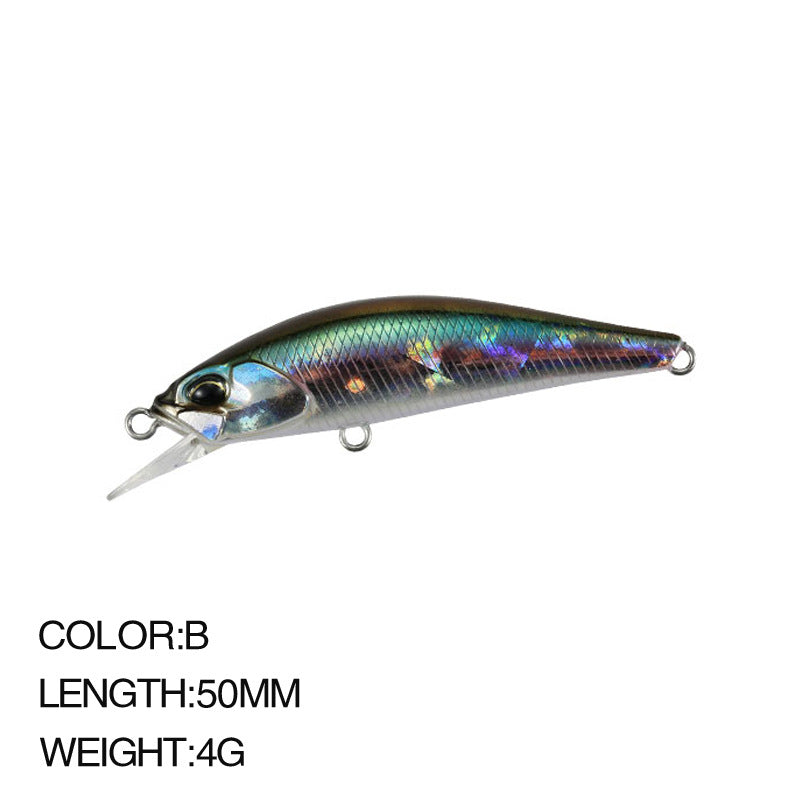 Lure Bait Micro-objet Fausse Bait Sinking Water Minnow Pêche en mer douce