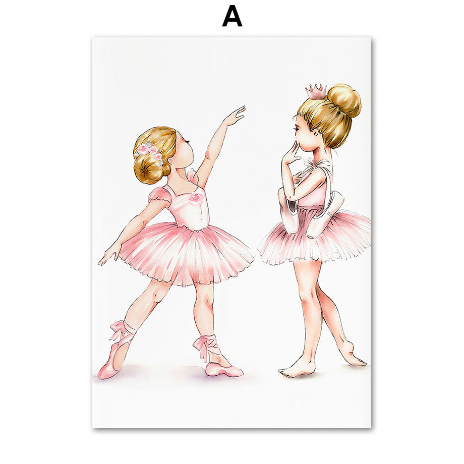 Peinture sur toile d'art Posters pour la décoration de la chambre des enfants