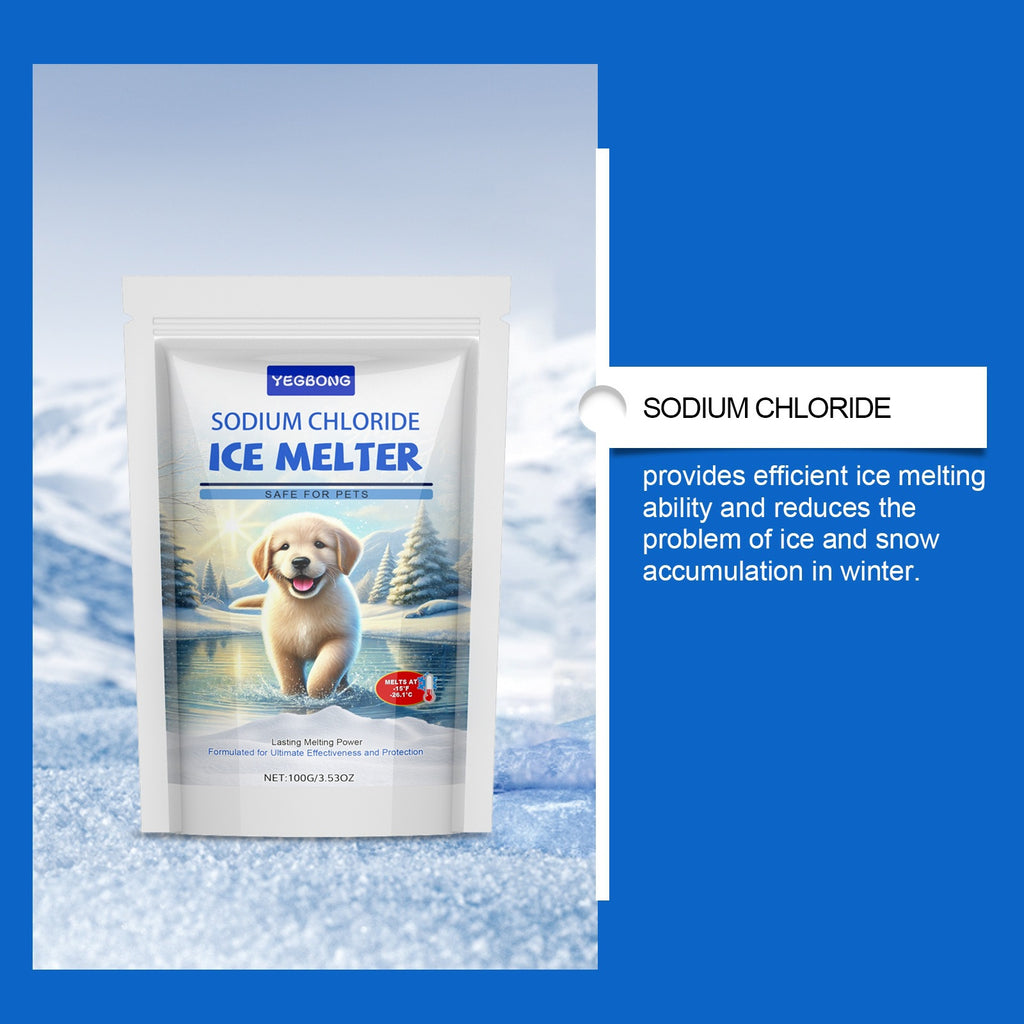 Agent de fonte de glace Yegbong adapté aux animaux de compagnie