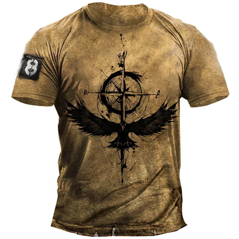 T-shirt à manches courtes à manches courtes pour hommes