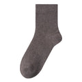 Chaussettes en coton mi-calf pour hommes avec propriétés résistantes à l'odeur