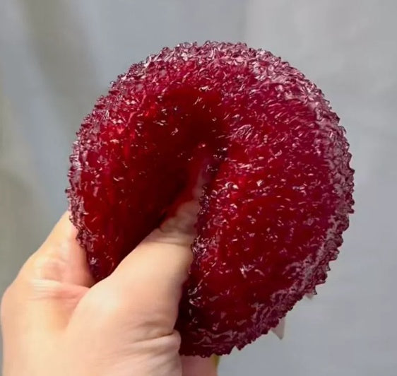 Simulation Bayberry Squishy Maltose jouet anti-stress avec surface texturée et lent-rebou