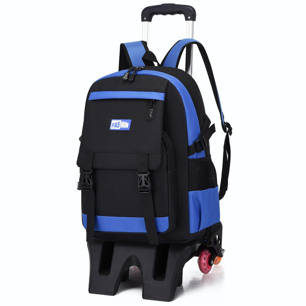 Élève de l'école primaire de loisirs Grande capacité Pull Rod sac à dos