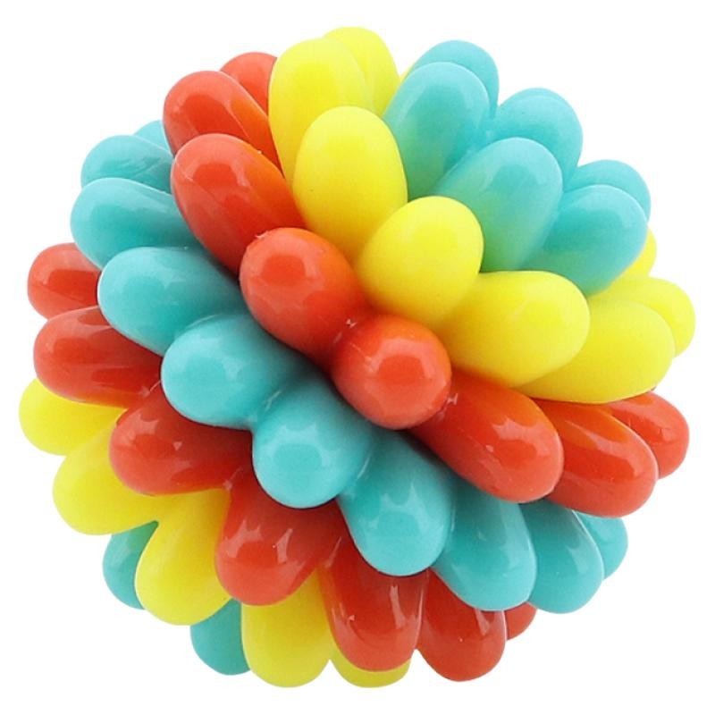 Balles de jouets de dents colorées pour animaux de compagnie