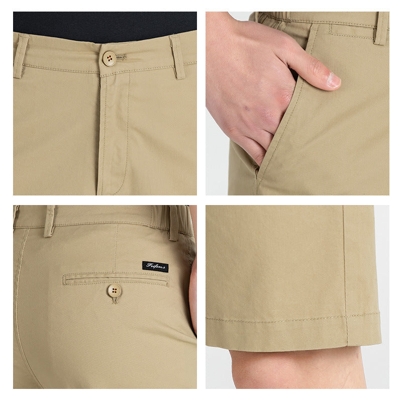 Hommes Loose Plus Taille Cargo Short